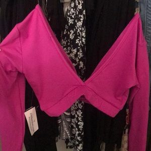 Long sleeve crop top🌸